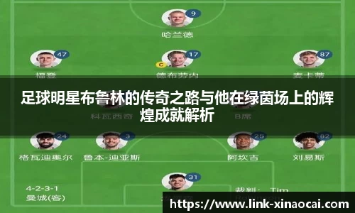 足球明星布鲁林的传奇之路与他在绿茵场上的辉煌成就解析