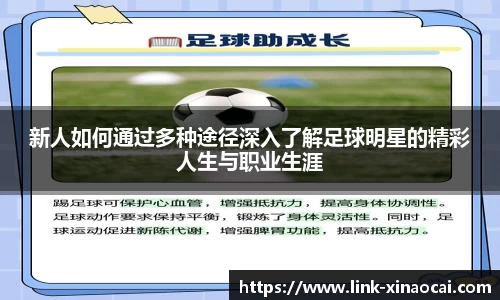 新人如何通过多种途径深入了解足球明星的精彩人生与职业生涯